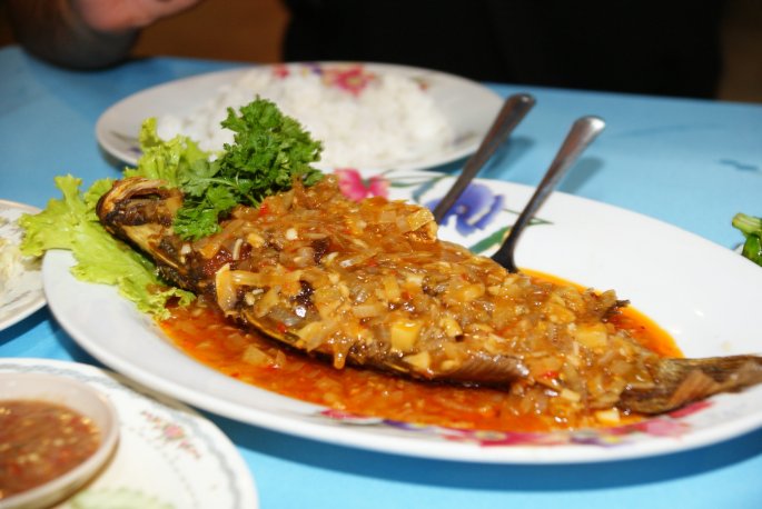Ikan siakap 3 rasa